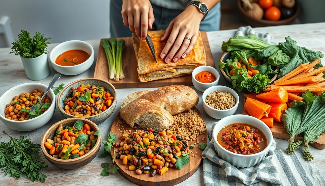 Quick weeknight meal preparation